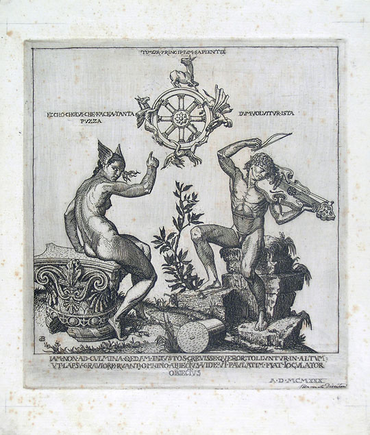 Benvenuto Disertori, Apollo e la Fortuna